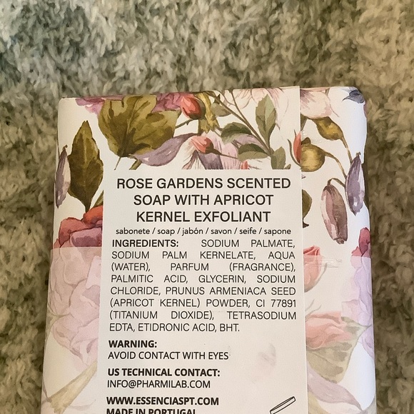 Vila Cardillium Rose Gardens Scented Floral Decor Soap NWT Portugal 10.50 oz - Picture 8 of 14